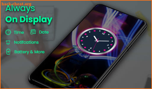 Amoled Clock Always on Display screenshot