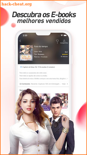 Amolivro - Romances e Histórias de Ficção screenshot