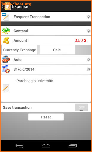 aMoney - Money Management screenshot