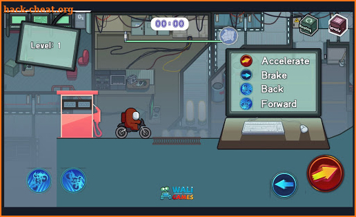 Among Us Bike Race screenshot