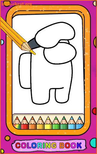 Among Us Coloring Impostor screenshot