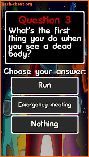 Among Us Imposter Quiz screenshot