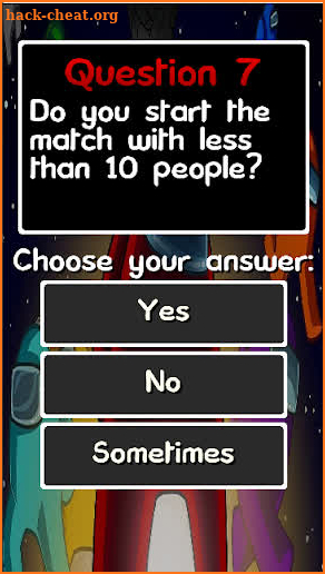 Among Us Imposter Quiz screenshot