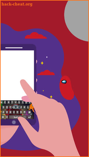 among us keyboard theme impostor screenshot