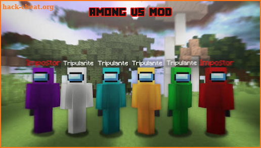 Among US mod Minecrfat screenshot