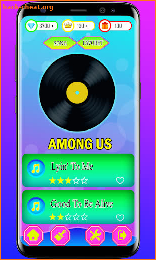 Among us Piano game screenshot