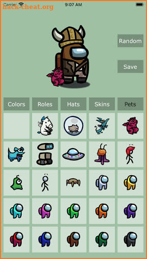 Among Us Skin Maker - one click to make cool skin screenshot