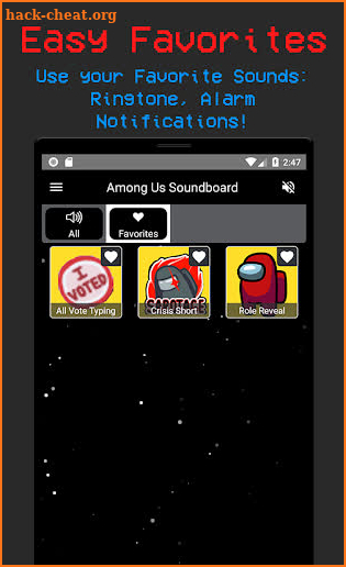 Among Us Soundboard - Game Sound Effects and more! screenshot