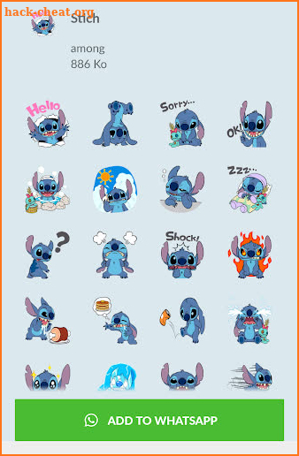 Among-Us Stickers 2020 screenshot