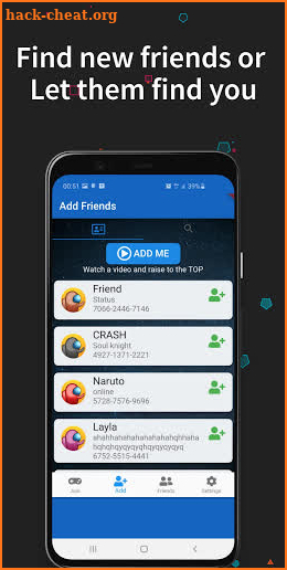 AmongFriends - Chat, Friends Finder for Among Us screenshot