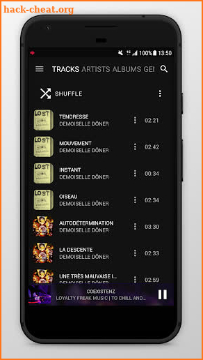 Amplify Music Player screenshot