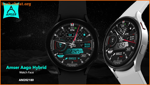 Amser Aago Hybrid Watchface screenshot