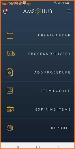 AMSHub Mobile screenshot
