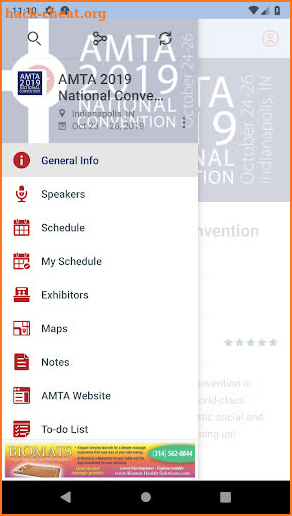 AMTA 2019 National Convention screenshot