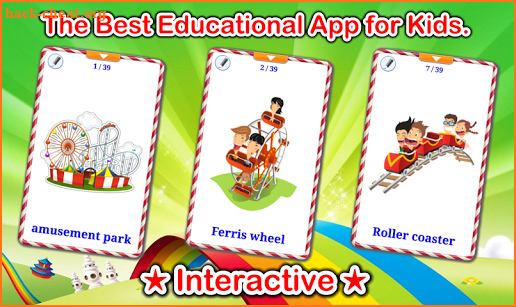 Amusement Park Flashcards screenshot