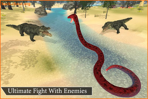 Anaconda Snake Family Sim: Animal Attack Games screenshot