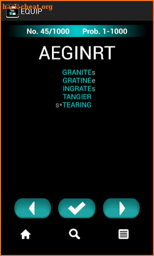 Anagram Expert (for scrabble) screenshot