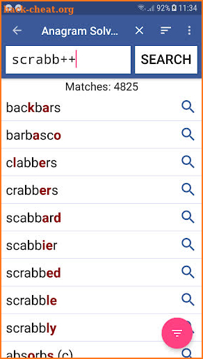 Anagram Solver Pro screenshot