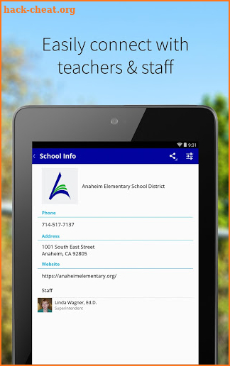 Anaheim Elementary SD screenshot