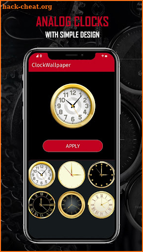 Analog Clock Live Wallpaper screenshot