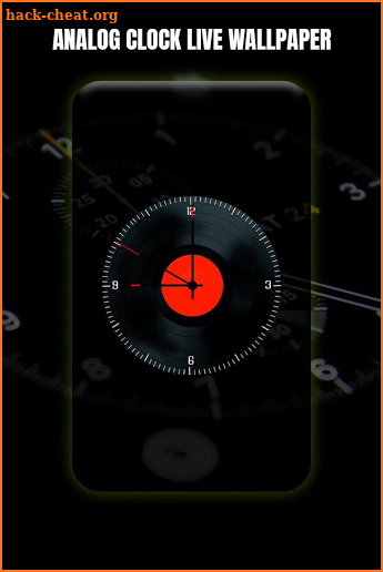 Analog Clock Live Wallpaper screenshot