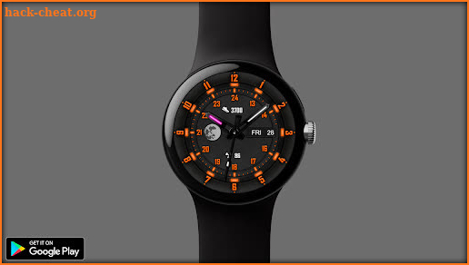 Analog Color Watchface WearOS screenshot