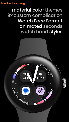 Analog M4 Watch Face screenshot