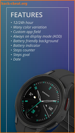 Analog watch face - DADAM51 screenshot