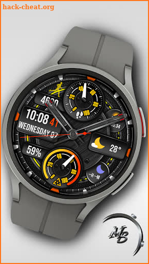 Analog Watch Face MB371 screenshot