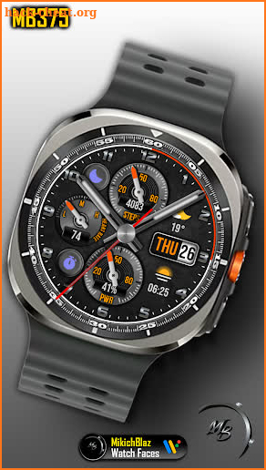 Analog Watch Face MB375 screenshot