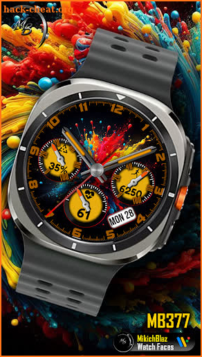 Analog Watch Face MB377 screenshot