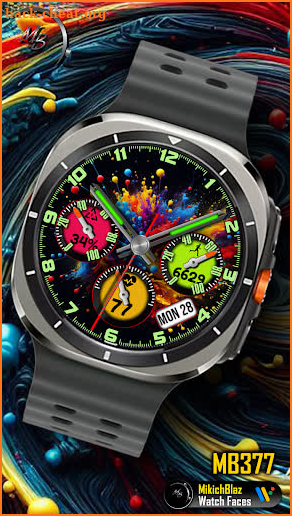 Analog Watch Face MB377 screenshot