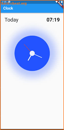 Analogclock screenshot