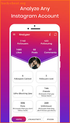 Analyzer for Instagram - Instant Follower Analyzer screenshot