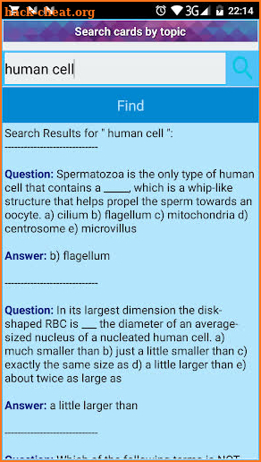 Anatomy & Physiology Exam Review Flashcards - MCQ screenshot