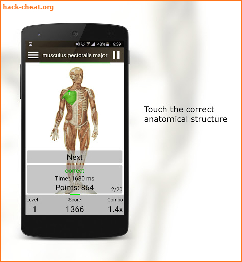 Anatomy Quiz screenshot