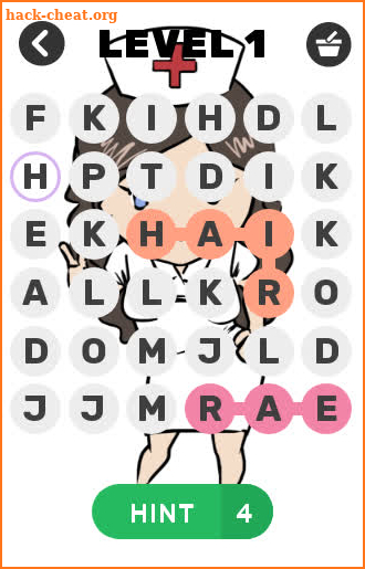 Anatomy Scramble Word Find screenshot