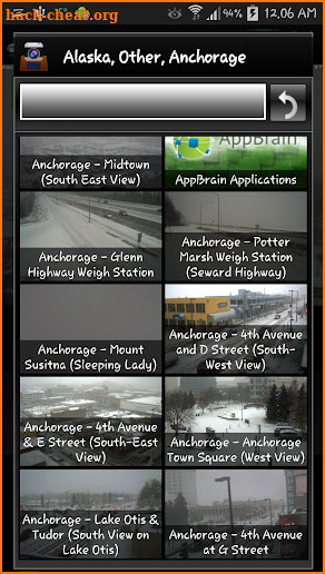 Anchorage and Alaska Cameras screenshot