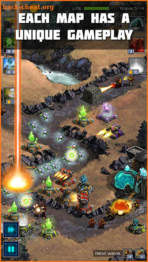 Ancient Planet Tower Defense screenshot