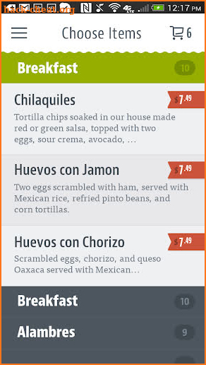 Andale Taqueria screenshot