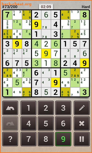 Andoku Sudoku 2 screenshot