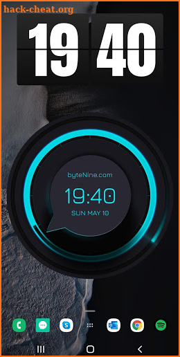 Android Clock Widgets screenshot