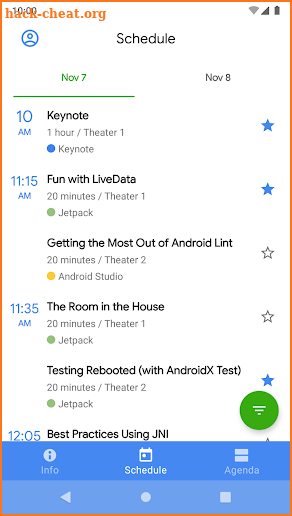 Android Dev Summit 2018 screenshot