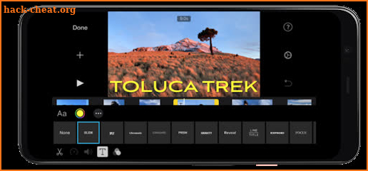 Android imovie screenshot