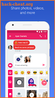 Android Messages screenshot