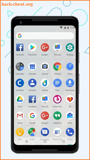 Android P Launcher Theme 2018 screenshot