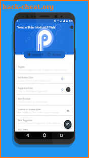 Android P Volume Slider - P Volume Control screenshot