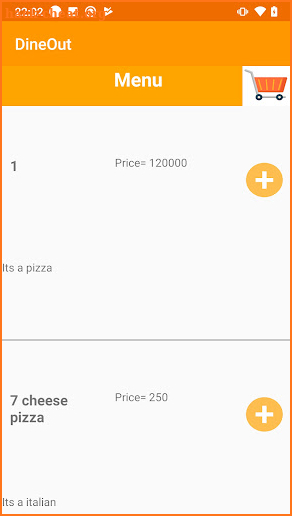 Android - Restaurant Management screenshot