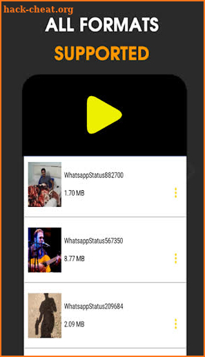 Android VideoderApp screenshot