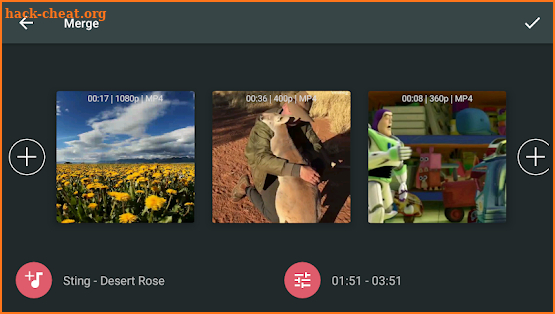 AndroVid Pro Video Editor screenshot